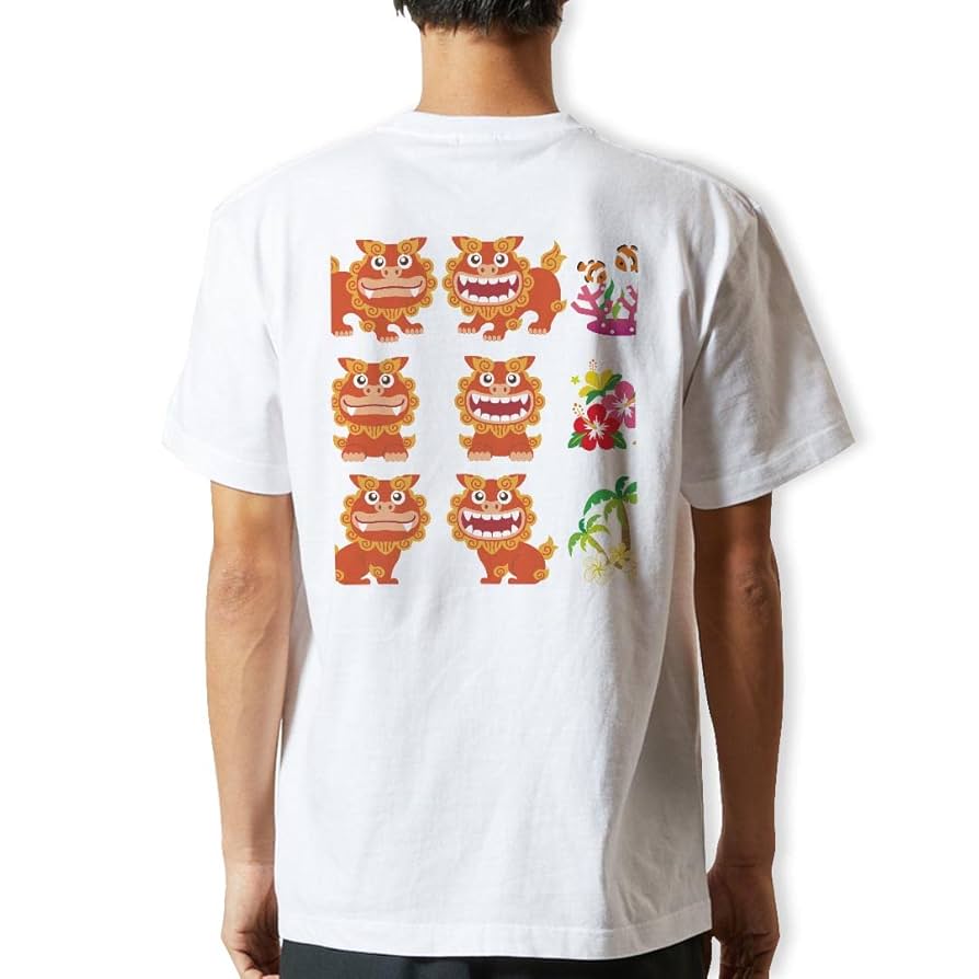 Amazon.co.jp: [igsticker] Tシャツ バックプリント メンズ S